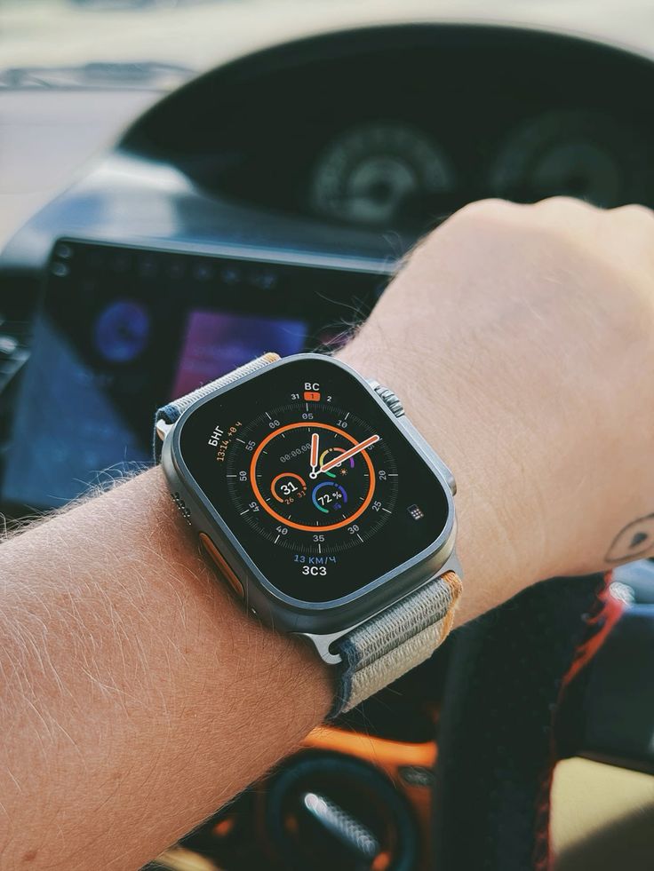 Premium Smart Watch (49mm HD Display) – Bluetooth Calling, Fitness Tracking & Long Battery Life
