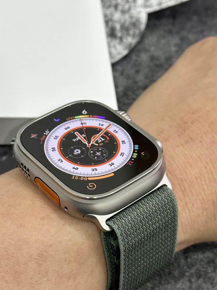 Premium Smart Watch (49mm HD Display) – Bluetooth Calling, Fitness Tracking & Long Battery Life