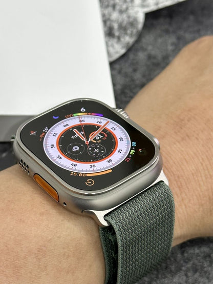 Premium Smart Watch (49mm HD Display) – Bluetooth Calling, Fitness Tracking & Long Battery Life
