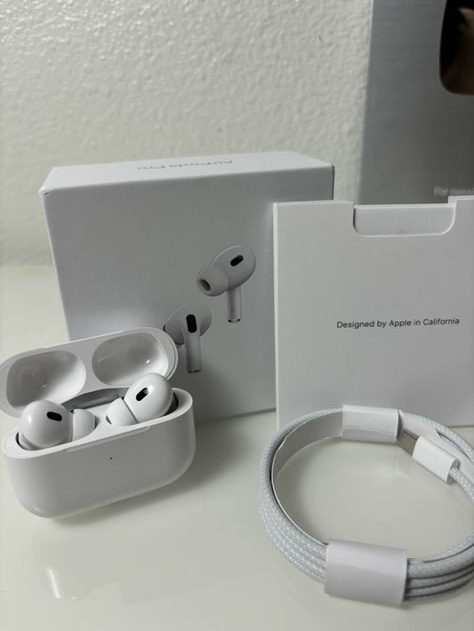 5-in-1 Ultimate Tech Combo Pack – Air Pro 2, 4-in-1 Fast Charging Cable, MagSafe Power Bank, Protective Silicone Case for Air, and Stylish Keychain